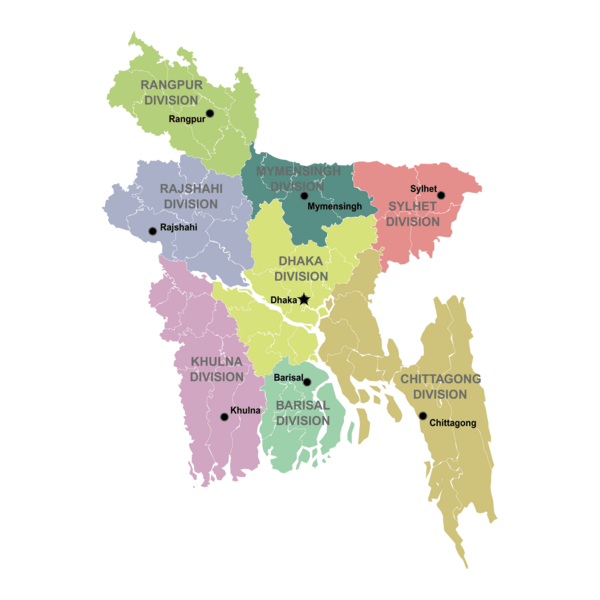 Bangladesh Map Logo PNG Vector