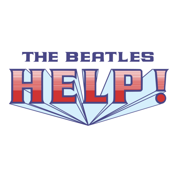Beatles: Help! Album Logo PNG Vector