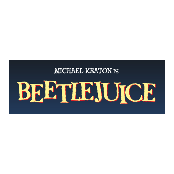 Beetlejuice (1988) Movie Logo PNG Vector