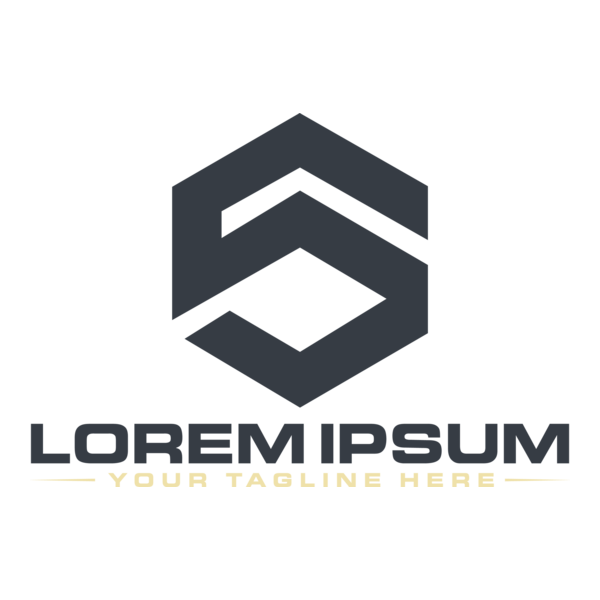 Black Letter S Company Logo PNG Vector