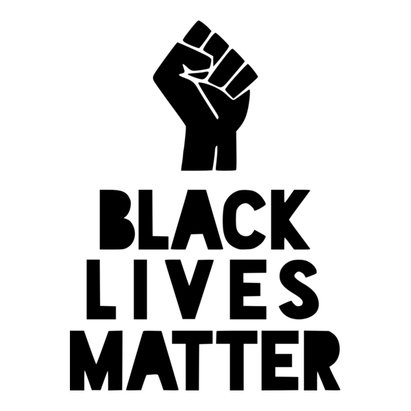 Black Lives Logo PNG Vector