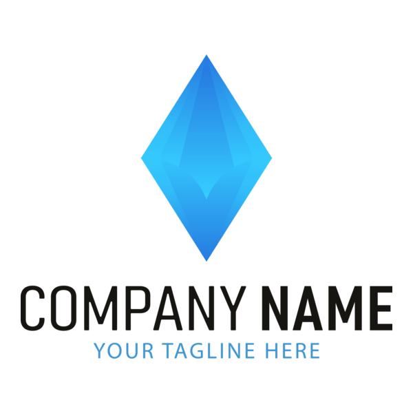 Blue Diamond Company Logo PNG Vector