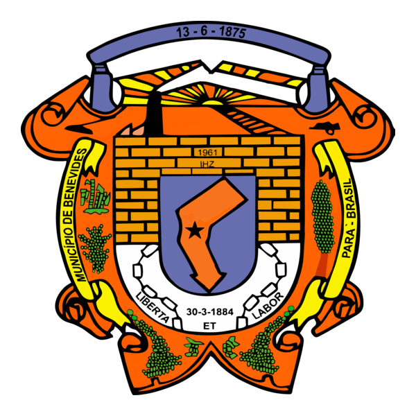Brasão Benevides Logo PNG Vector