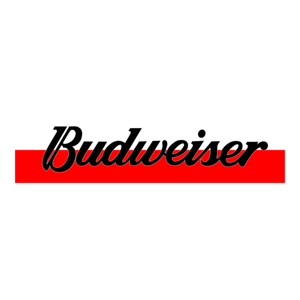 Budweiser Bold River Plate Logo PNG Vector