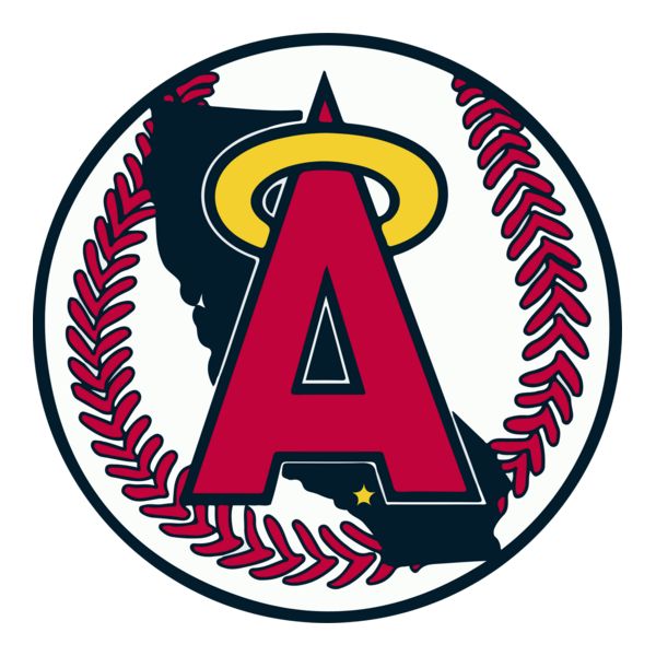 California Angels / Los Angeles Angels Logo PNG Vector