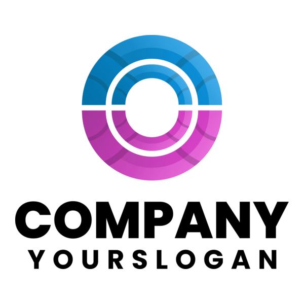 Circle Company Shape Logo PNG Vector