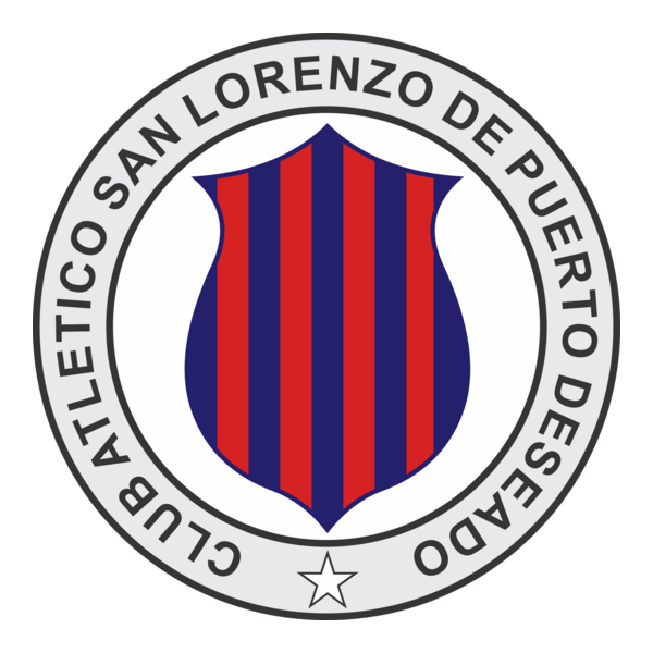 Club Atlético San Lorenzo de Puerto Deseado Logo PNG Vector