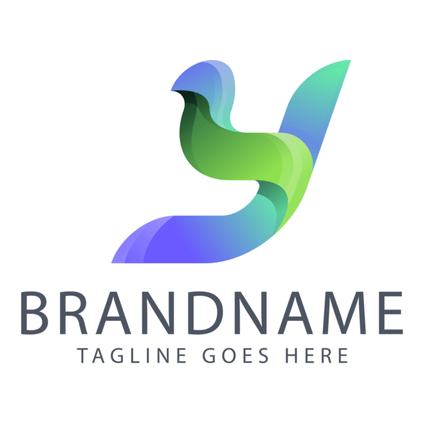 Colorful Letter Y Company Logo PNG Vector