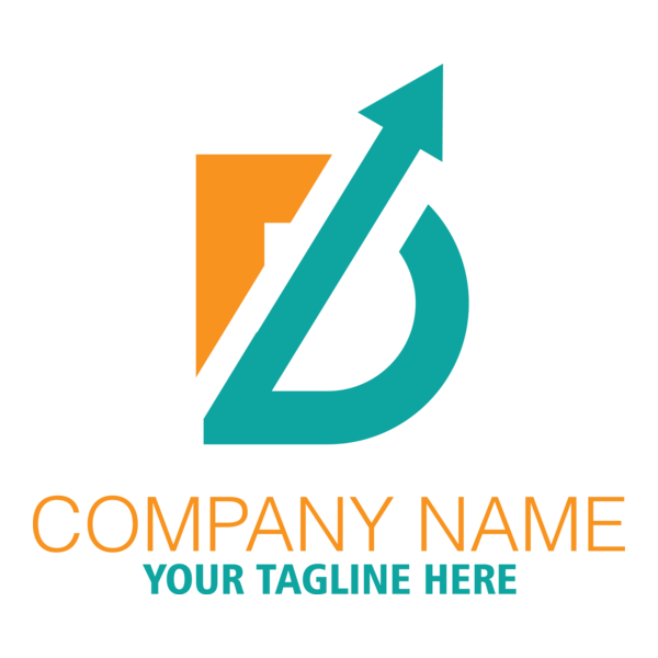 Creative Letter D Company Logo PNG Vector