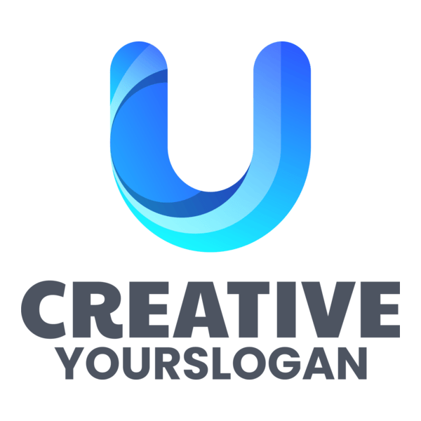 Creative Letter U Company Logo PNG Vector