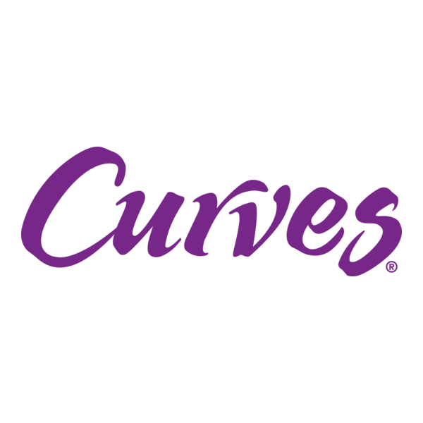 Curves Fitness Logo PNG Vector