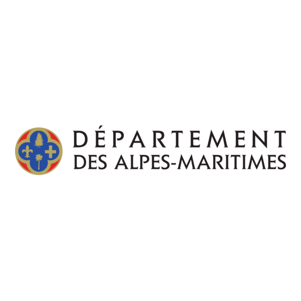 Département Alpes-Maritimes Logo PNG Vector