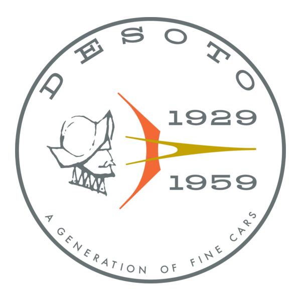 DeSoto 1929-1959 Anniversary Logo PNG Vector