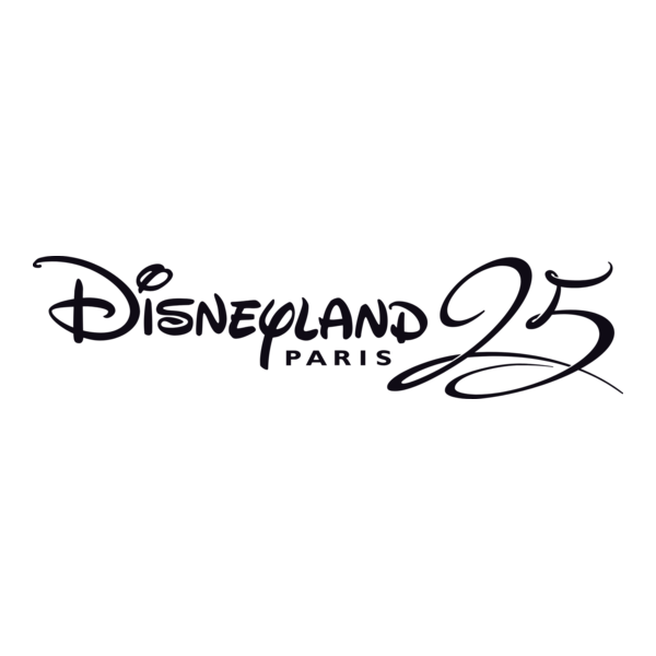 Disneyland Paris - 25th anniversary (2017) Logo PNG Vector