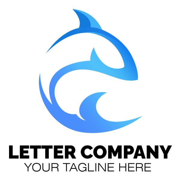 Dolphin Company Logo PNG Vector