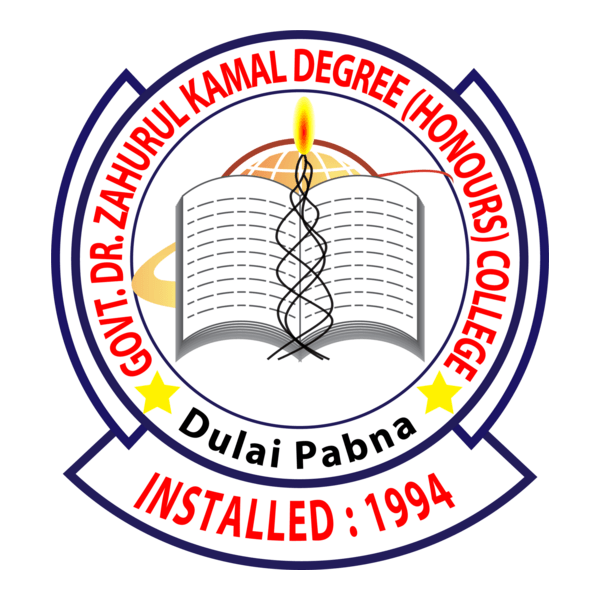 DR. Zahurul Kamal Degree (Honours) College Logo PNG Vector