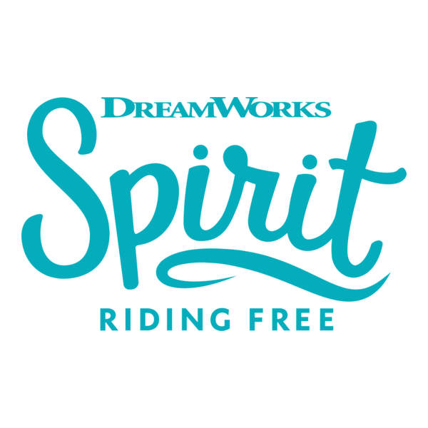Dreamworks Spirit - Riding Free Logo PNG Vector