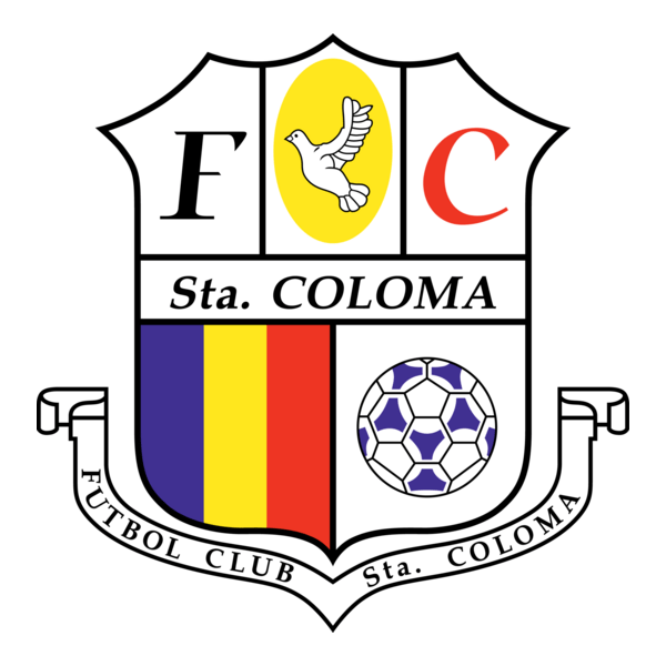 FC Santa-Coloma (late 1990's - 2000's) Logo PNG Vector