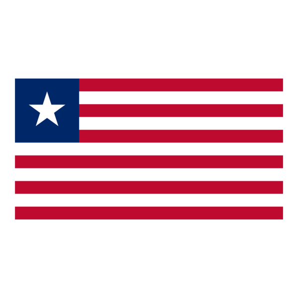 Flag of Liberia Logo PNG Vector