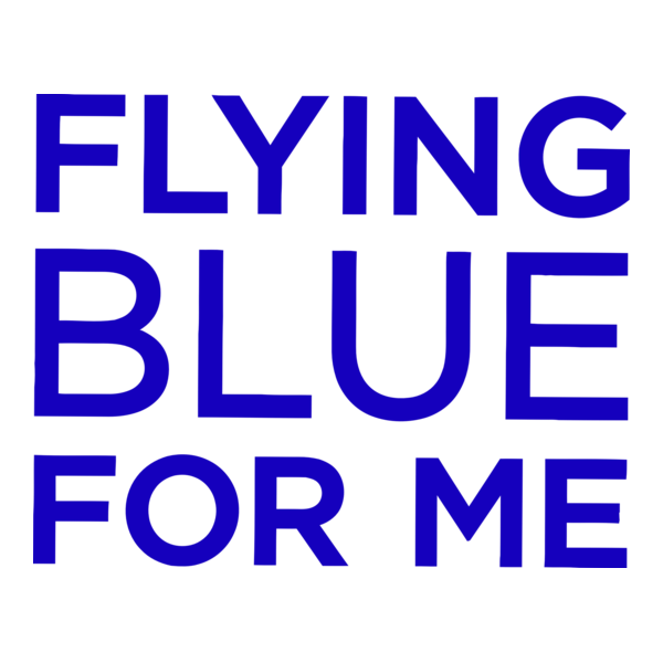 Flying Blue For Me Logo PNG Vector