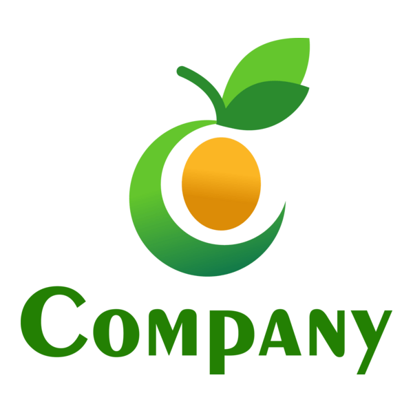Fruit Company Logo PNG Vector