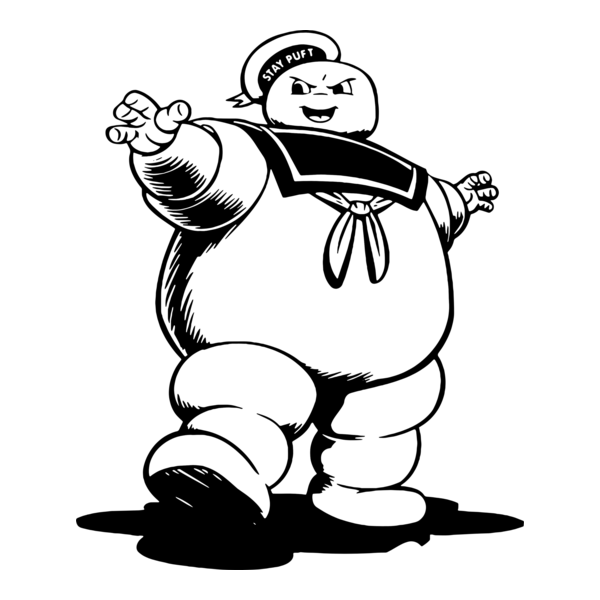 Ghostbusters: Stay Puft Logo PNG Vector