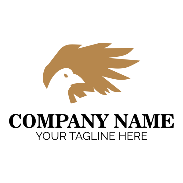 Golden Eagle Company Logo PNG Vector