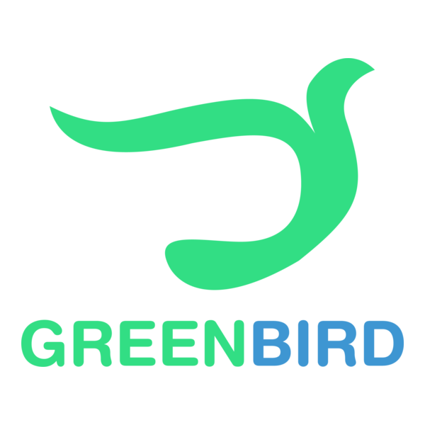 Green Bird Company Logo PNG Vector