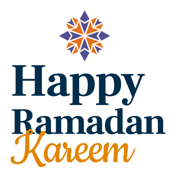 Happy Ramadan Kareem Logo PNG Vector