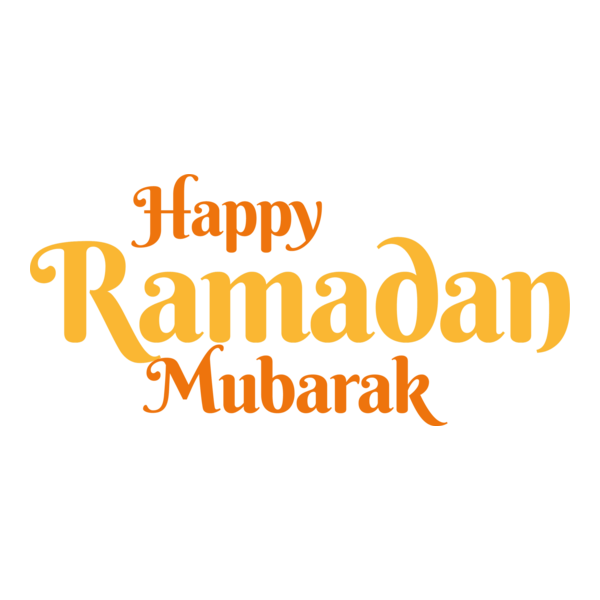 Happy Ramadan Mubarak Logo PNG Vector