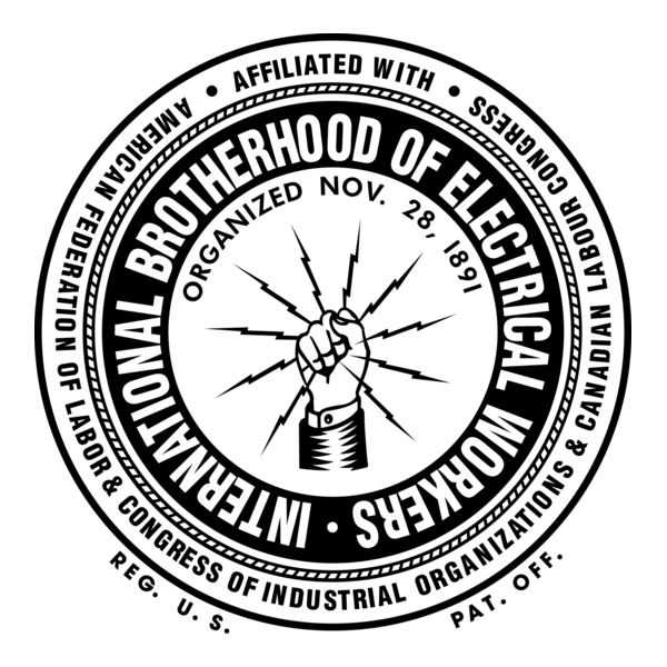 IBEW Intl. Brotherhood of Electrical Workers Logo PNG Vector