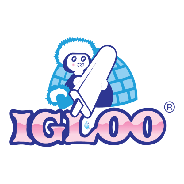 Igloo Ice Cream Logo PNG Vector