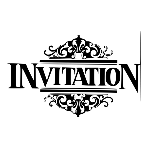 Invitation Logo PNG Vector