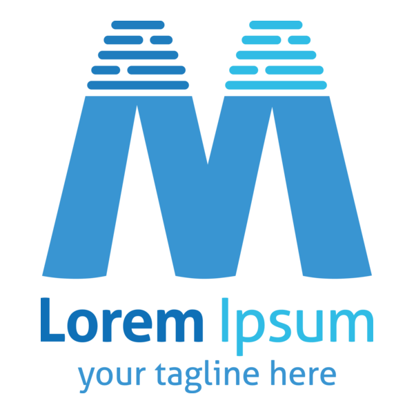 Letter M Company Logo PNG Vector