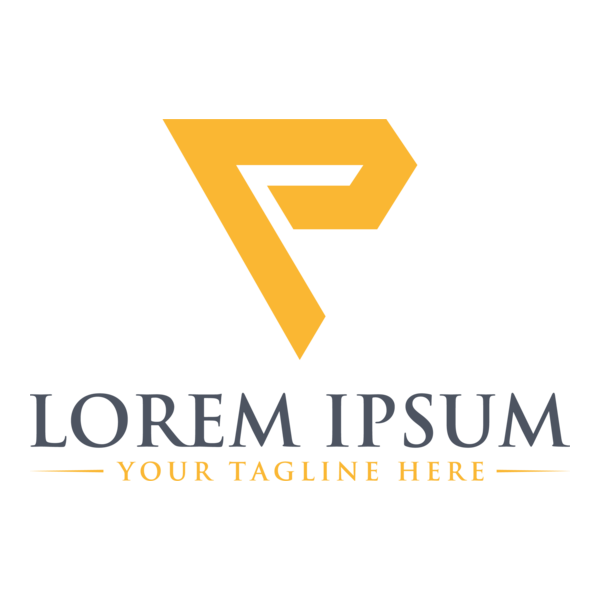 Letter P Company Logo PNG Vector