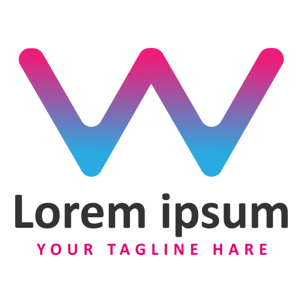 Letter W Business Company Logo PNG Vector