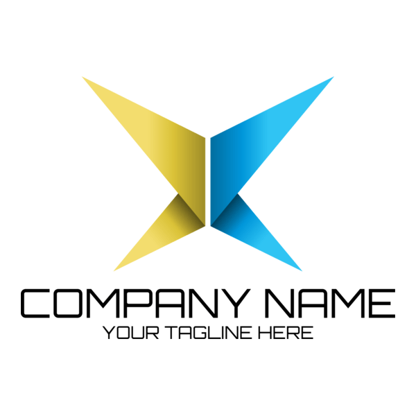 Letter X Business Company Logo PNG Vector