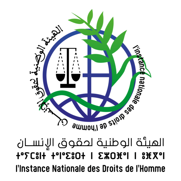 l'Instance Nationale des Droits de l'Homme Maroc Logo PNG Vector