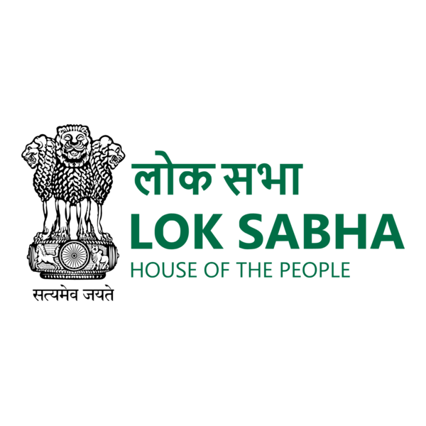Lok Sabha House of the People Logo PNG Vector
