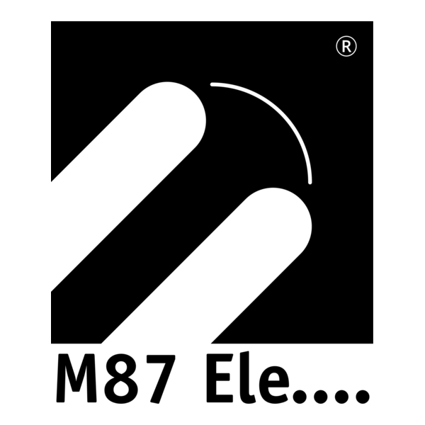 M87 Electronics Logo PNG Vector