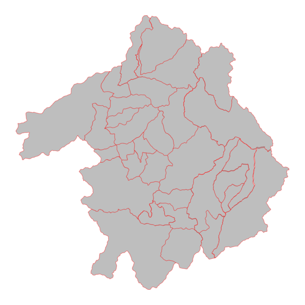 Mapa Provincia de Huarochirí Logo PNG Vector