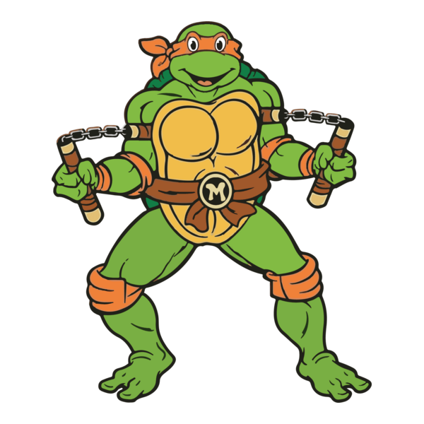 Michaelangelo happy Logo PNG Vector