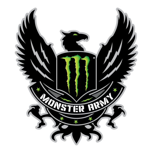MONSTER ARMY Logo PNG Vector