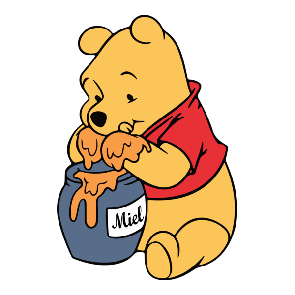 pegatina winnie the pooh Logo PNG Vector