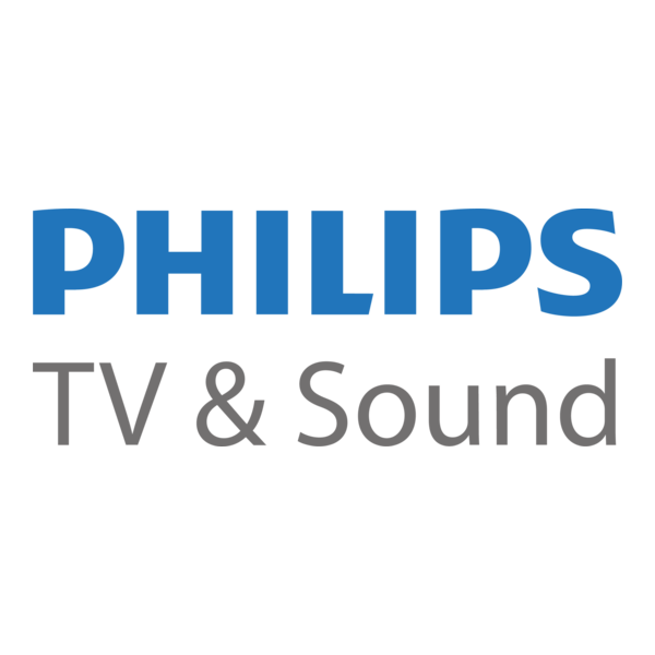 Philips TV & Sound Logo PNG Vector