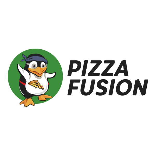 Pizza Fusion Logo PNG Vector