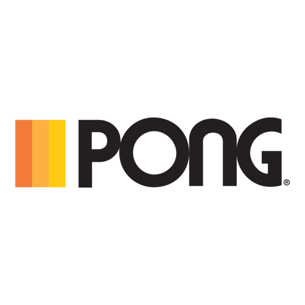 Pong Logo PNG Vector