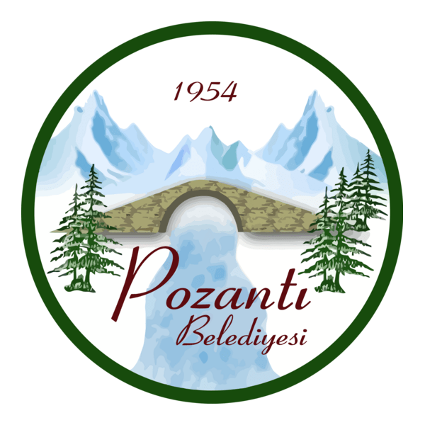 POZANTI BELEDİYESİ Logo PNG Vector
