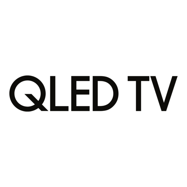 QLED TV Logo PNG Vector