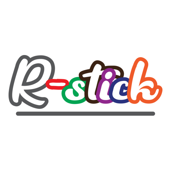 R-stick Logo PNG Vector